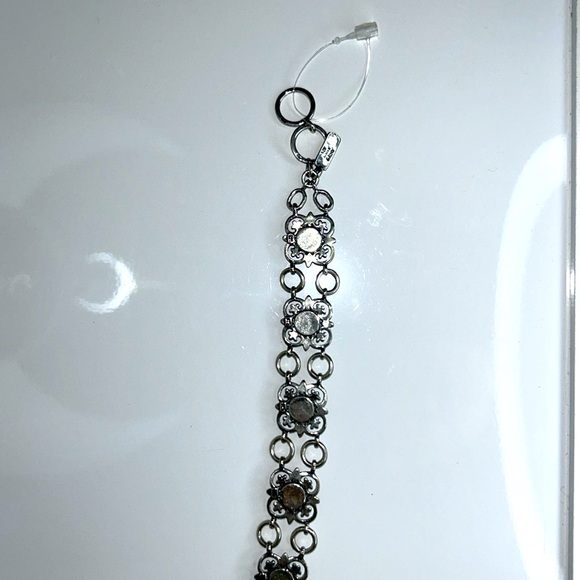 NWOT Passage to Israel Sterling Silver Genuine Blue Lapis Toggle Bracelet - Picture 11 of 15